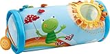 HABA Krabbelrolle Regenbogenwelt Spielzeug für Kleinkinder