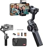 ZHIYUN Smooth-5S Combo [Offiziell] 3-Achsen-Gimbal-Stabilisator für iPhone mit...