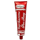 Univer Paprikacreme scharf 160g Tube - Original Ungarische Gewürzpaste, Scharf...