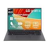 LG Electronics 2023 Gram 16 Zoll Ultralight Notebook - 1.199g Intel Core i7...