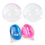 2pcs Super Bubble Ball - Aufblasbarer Hüpfball Outdoor Garten Spielzeug...