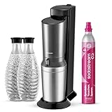 SodaStream Crystal 3.0 Wassersprudler mit 1x Quick-Connect CO2-Zylinder und 2X...