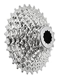 Shimano Unisex – Erwachsene Kassette 9 Fach, Silber