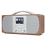 LEMEGA Tragbares DAB/UKW-Radio | Digitalradio Netz- und Batteriebetrieben |...