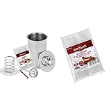 Browin 313115 Cooker Set, rostfreier Stahl & Die Beutel für den Schinkenkocher,...