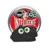 Intelligente Knete - Das Original! Monster Blacky mit Glubschaugen - Kinderknete...