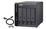 QNAP TR-004 4 Bay Desktop NAS Expansion - Optional Use as a Direct-Attached...