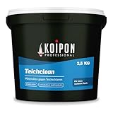 KOIPON Teichclean 2,5 kg Teichschlammentferner, Biologischer Abbau von...