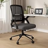 naspaluro Bürostuhl mit Hochklappbare Armlehnen, Schreibtischstuhl Ergonomisch,...