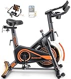 Hometrainer Fahrrad, Heimtrainer Fahrrad mit App, Ultraleise, Ergonomisches...