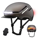Shinmax Fahrradhelm Damen Herren mit Blinker & Licht, Fahrrad Helm Erwachsene...