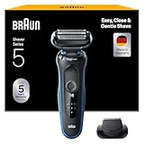 Braun Series 5 Rasierer Herren Elektrisch, Elektrorasierer mit 50 Min. Akku und...