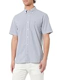 Tommy Hilfiger WCC FLEX POPLIN STP RF SHIRT S/S S/S Shirt Herren, Blue (Night...