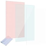 NAUCI Display Schutz Folie Tablet 3x Universal Displayschutz bis 10 Zoll...
