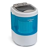 BluMill Mini Toplader Waschmaschine, mit Schleuder, Camping Waschmaschine bis zu...