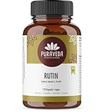 Rutin hochdosiert - 120 Kapseln - 95% Rutin - 550mg Sophora japonica L.-...