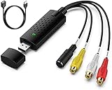 Azuxreza USB-Video- und Audio-Aufnahmegerät, Videoaufnahme-Karte digitalisiert...