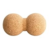Generisch Faszienkugel aus Naturkork 7,3 cm X 15,5 cm - PeanutBall - nachhaltig...
