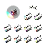10 kleine Spots, batteriebetriebene LED-Lichter, warmweiße kabellose...