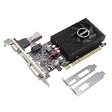 QTHREE GT 730 Grafikkarte, 4 GB, DDR3, 128-Bits, DVI-I/HDMI/VGA, Low Profile...