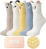 Caldodo Kuschelsocken Stoppersocken Damen, Dicke Wintersocken Warme Flauschige...