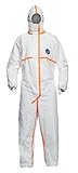 DuPont Tyvek 800J | Chemikalienschutzkleidung mit Kapuze, Kategorie III, Typ...