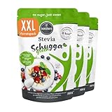 BORCHERS Stevia, Kristalline Streusüße 3x 700g, Stevia-Erythrit Mischung, 1:1...