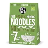 Diet-food - Bio Shirataki Nudeln - Low Carb Konjak Nudel - Kalorienarme Vegane...