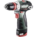 Metabo PowerMaxx BS BL Q Akku-Bohrschrauber 12V (Schrauber mit 2x Akku und...