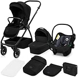 LIONELO MERIL 3-in-1 Multifunktionaler Kinderwagen 0-48 Monate Bis zu 22 kg,...
