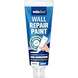 WoldoClean Ausbesserungsfarbe weiße Innenfarbe 225 ml - mit Dosierschwamm zum...