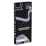 UNIQ Oral Love Dams, ultra dünne Lecktücher, latexfrei & ohne Duft, 1 x 3...
