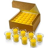 72 Votivkerzen Citronella - Sommerduftkerzen - für drinnen und draußen - 10...