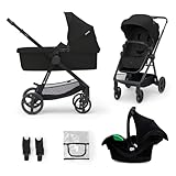 Kinderkraft NEWLY Kinderwagen 3 in 1, Komplettset bis 22 kg, Kindersitz I-Size...