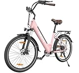 ESKUTE C100 E-Bike, 26 Zoll Elektrofahrrad, E-Cityrad 250W HeckMotor, 375Wh...