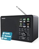 Internetradio WLAN | DAB+ Radio mit Bluetooth | DAB Plus Radio Küchenradio |...