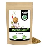 Bockshornklee Samen ganz (250g), 100% naturrein, Bockshornkleesaat natürlich...