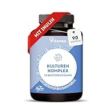 Kulturen-Komplex - 20 Bakterienstämme + Inulin - 90 Kapseln - 20 Mrd. KBE pro...