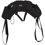 EKKIA Fahrradtasche Satteltasche 'Banane Packtasche' (schwarz)
