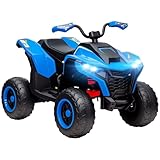 AIYAPLAY Elektro Quad für Kinder 12V Elektro Kinderquad mit 2 Motor, 3-6km/h...