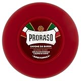 PRORASO Shaving Soap in bowl Red, 150 ml