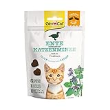 GimCat Crunchy Snacks Ente mit Katzenminze - Knuspriges und proteinreiches...