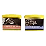 B & E Bienenwachs Lederbalsam + Sattelseife Set a 500 ml Polsterreiniger,...