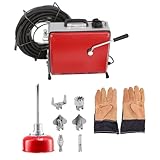 Trintion 500W Elektrische Rohrreinigungsmaschine 220V Rohrreiniger...