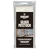 SCHRADER Silber Putztuch - Silberpflegetuch zum Polieren, zur Entfernung von...