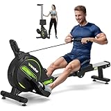 Wenoker Rudergerät mit Magnet-Fitnesstrainer, Rudergerät für Zuhause 16...