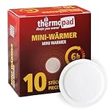 THERMOPAD Miniwärmer - 10er-Box Wärmepads mit 6 cm Durchmesser - einsetzbar...