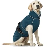 Hundemantel Grosse Hunde, Hundemantel Winter wasserdichte Hunde-Schneejacke...