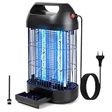 Elektrischer Insektenvernichter 14W LED UV-Licht Mückenlampe 1500V Doppelte...