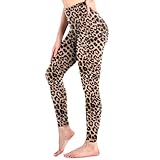 Sanpetix Hohe Taille weiche Leggings Damen, Frauen Dehnbare Hose für Damen,...